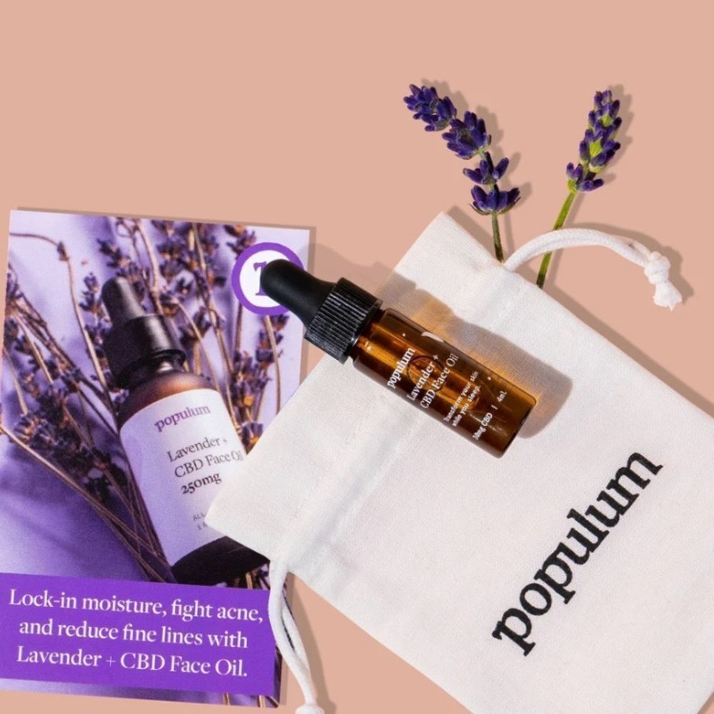 NWT Populum Lavender Face Oil